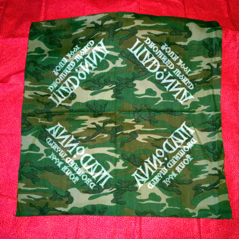 Madonna Drowned World Tour Bandana (Camouflage) - Picture 6 of 8